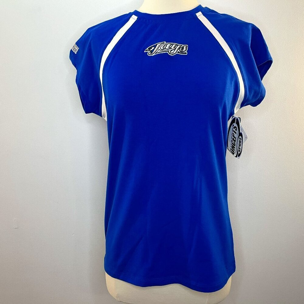 Major League Fitness by Concepts Sport Women's "Jays" T-shirt - Medium - NWT $39